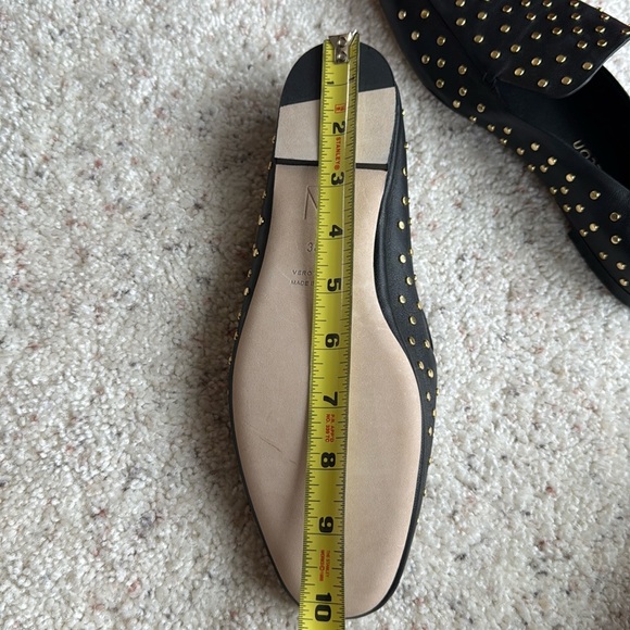 🆕TAMARA MELLON Stow Stud 10 Nappa Loafer Ballet Flat - Picture 16 of 16